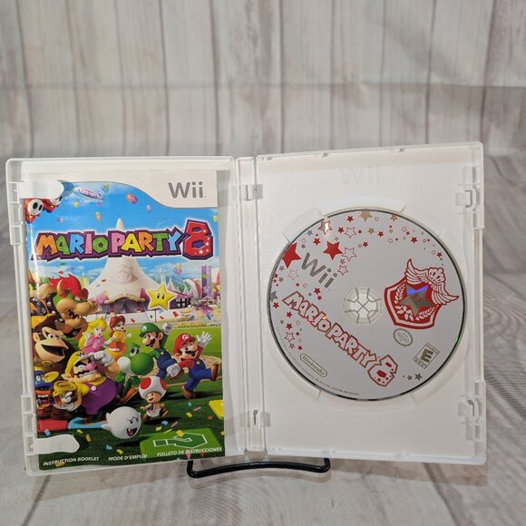 Nintendo Mario Party 8 2007 Action & Adventure Video Game CD for Nintendo WII - Picture 1 of 8